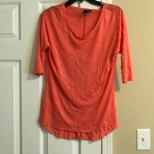 Casual coral long sleeve